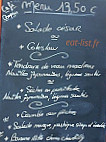 Le P'tit Bistrot menu