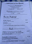 Weißbräu Huber menu