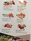 Tokyo menu