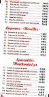 La Taverne de Chine menu