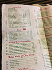 Asian Star menu