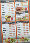 Topkapi Kebab menu