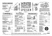 Weiße Düne menu