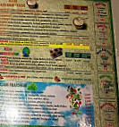 Presto Pizza menu