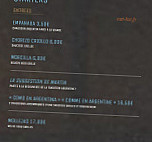 El Gaucho menu