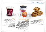 Dunkin' menu