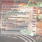 Second Street menu