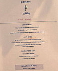 Pipelote Table D'amis menu