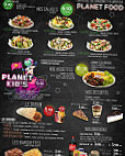 Planet Food menu