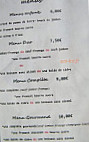 La Crêperie La Concarne menu