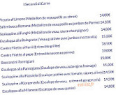 Le Pellicano menu