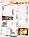 Ichiban Hibachi Steakhouse Sushi menu