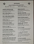 Double Musky Inn menu