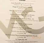 White Garden menu