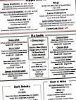 D Angelos Pizza menu