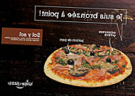 Le Kiosque à Pizzas food