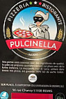 Pulcinella menu