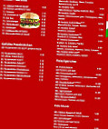 Pizzeria Bella Nora menu