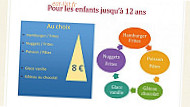 Auberge De Bonpas menu