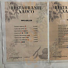 Bar Restaurante Xauco menu