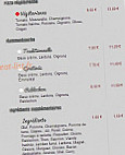 Allo Pizz' menu