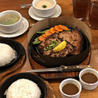 Sizzlin' Steak food