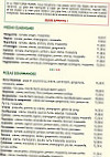 Trattoria Roma menu