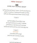 L'Alezan menu