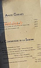 Madame Sardine menu