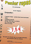 La Mie Charly menu