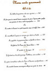 Fil De L'eau menu