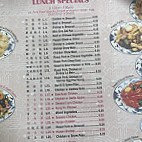 Shun Xing menu