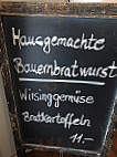 Mühlenkeller menu