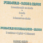 Maison Geney menu