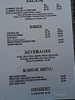 Rivers Edge Take Out menu