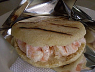 Gorditas Arepas Rellenas food