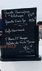 Le Paquebot menu