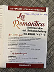 La Romantica -italiano-pizzeria menu