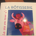 La Rôtisserie menu