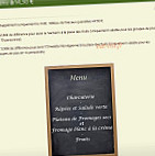 Auberge Des Faux menu