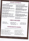 Bayshore Inn menu