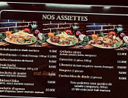 Le P'tit Marais menu