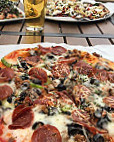 Rooftop Pizzeria Draft Station food