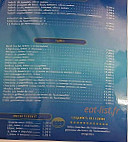 Le Cadillac Bar menu