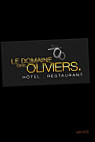 Le Domaine Des Oliviers menu