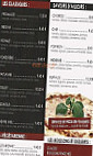 Prim Pizza menu