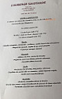 Auberge Savoyarde menu