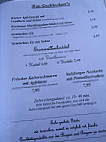 Weißbräu Huber menu