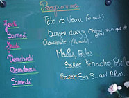 Au Bistrot D'autrefois menu