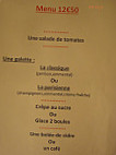 La Creperie du Beffroi menu